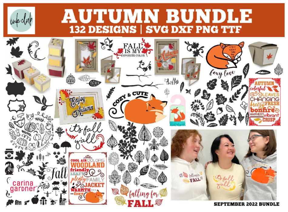 Cricut and Silhouette Craft Favorite Tutorials:  Fall Projects Autumn Fall Projects