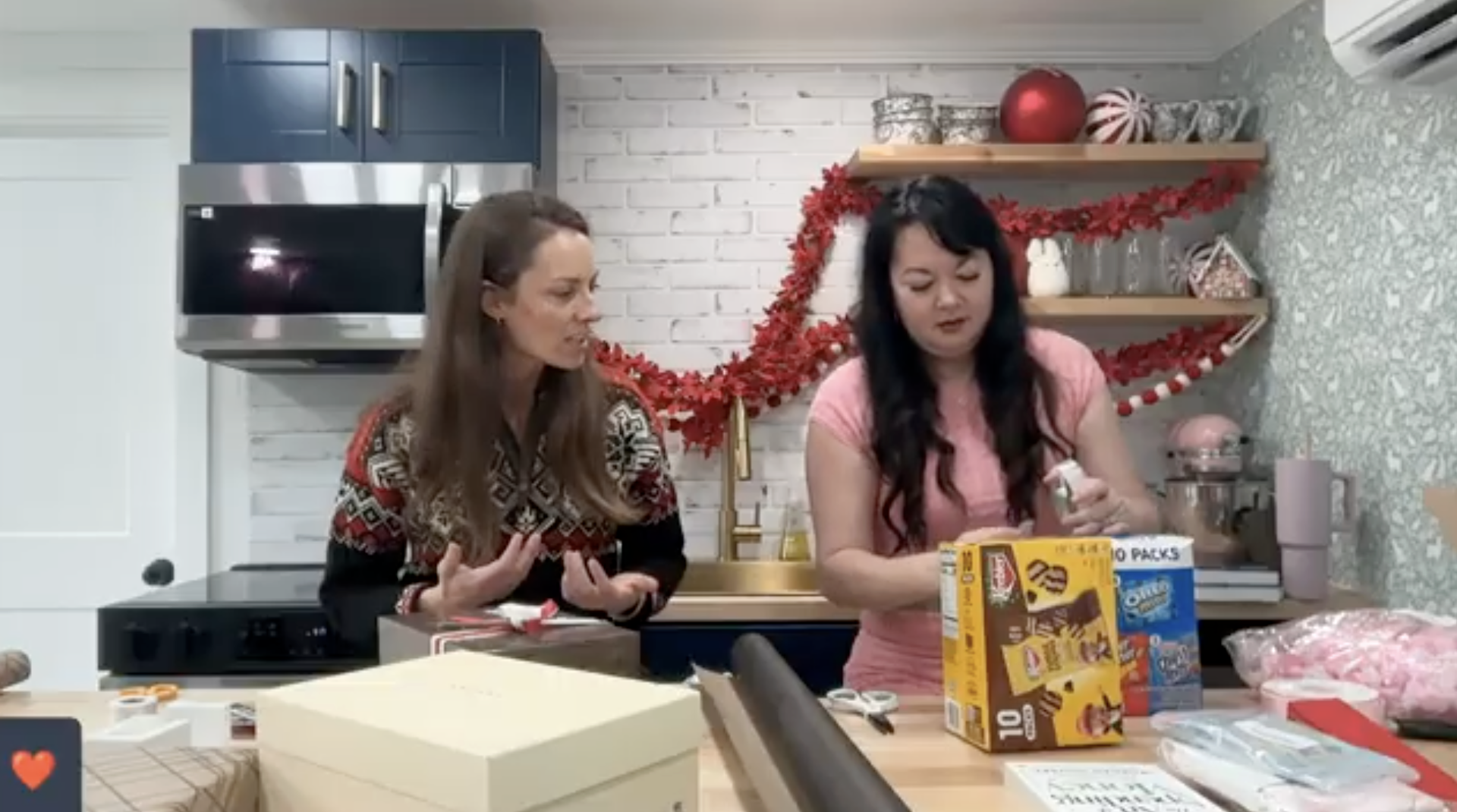 Christmas Gift Wrapping Traditions with Carina Gardner and Melissa Esplin Youtube Presents 